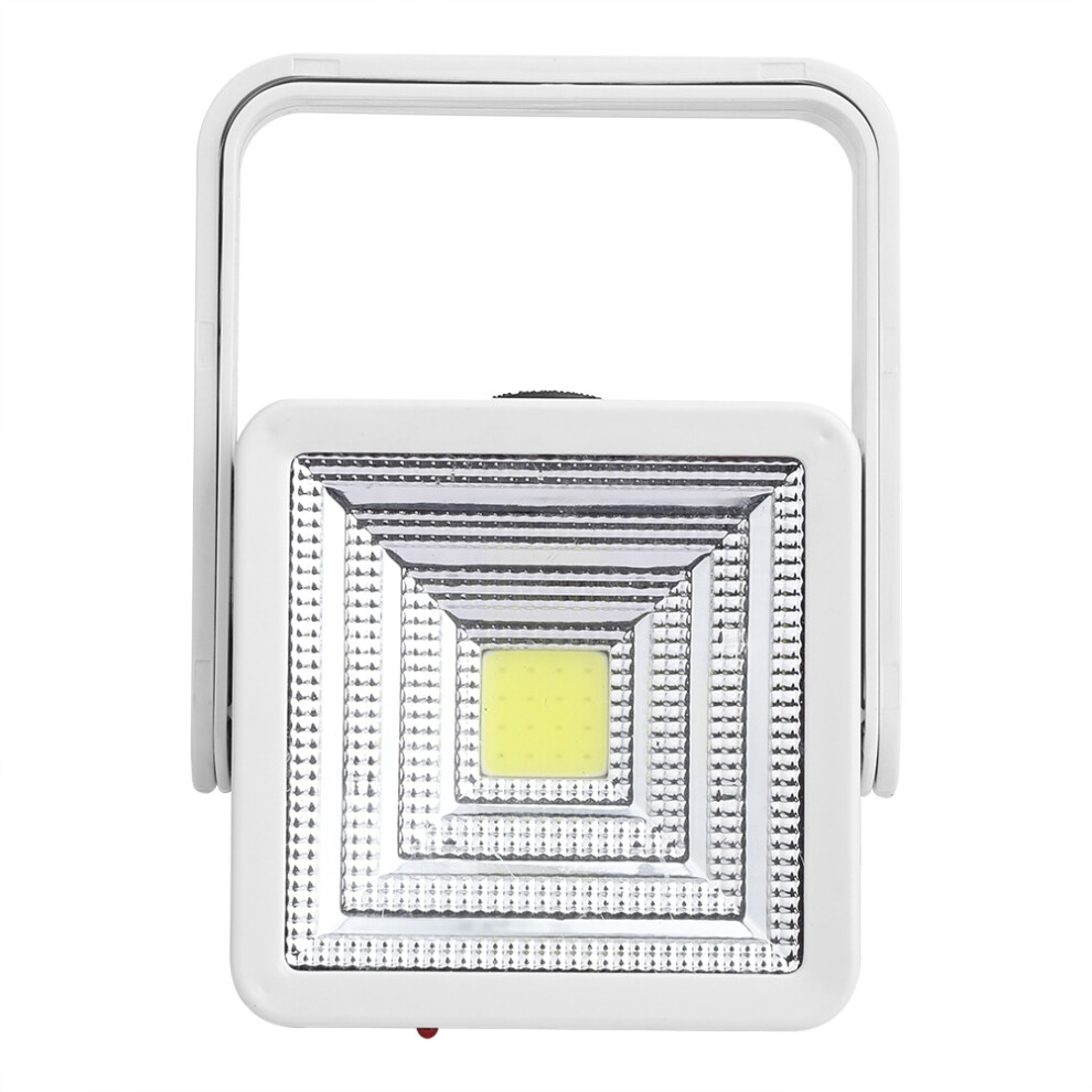 Led Work Light, Portable Cob Solar Camping Lamp, Rechargeable Via Usb And Solar Power, Ultra Bright Flood Light For Workshop Garage Outdoor Projects, 9153484794406