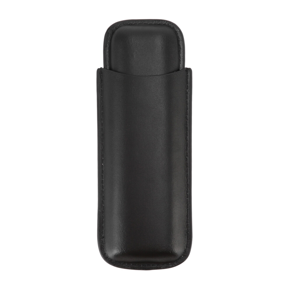 Genuine Leather Cigar Case Portable Cigar Travel Holder Adjustable Luxury Cigar Container Handmade Fine Shiny Leather Compact Lightweight Cigar Protec 9454554021836
