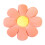 Σύντροφος καθίσματος Blossom, μαξιλάρι δαπέδου από ύφασμα Daisy Design Super-soft Plush, πράσινα 1