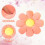 Σύντροφος καθίσματος Blossom, μαξιλάρι δαπέδου από ύφασμα Daisy Design Super-soft Plush, πράσινα 3