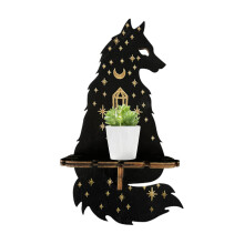 Crystal Shelf Animal Shaped Wall Mounted Stone Storage Shelf