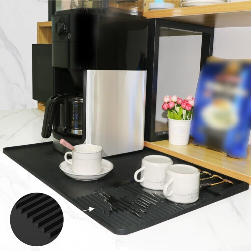 Silicone Pad For Home Brewing Universal Fit, Black, Aesthetic And Functional,  Sized 2