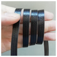 Imitation PE Flat Rattan Weave Material Furniture  Weaving Rattan Rope for Storage Frame Dark Coffee