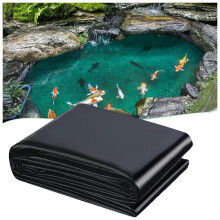 Pond Liner 0.12mm Thick 4x7m UVResistant Black Membrane For Water Gardens, Waterfalls And Fish Ponds