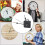 Battery Movement, Quiet Movement for Wall Clock  Clock Works Replacement Battery Clock Movement for Making Wall Clocks 3