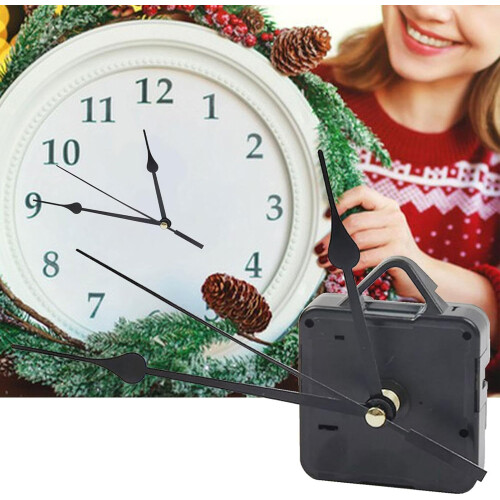 Battery Movement, Quiet Movement for Wall Clock  Clock Works Replacement Battery Clock Movement for Making Wall Clocks 1