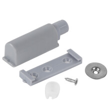 Deurstopper met stille sluiting, softclose-functie, kunststof demper, milieuvriendelijk, sterk en robuust ABS, zelfsluitende ladebuffer, vervangt
