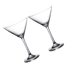 Cocktail Glasses 2Pack Lightweight Transparent Goblets For Red Wine And Party Drinks, Compact Glassware