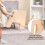 2 Step Stool Potty Training Stool, TwoStep Foot Stool For Bedroom Bedside Entrance, Compact 2