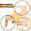2 Step Stool Potty Training Stool, TwoStep Foot Stool For Bedroom Bedside Entrance, Compact 3
