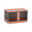Foldable plastic storage boxes, stackable, transparent, with lid and wheels 1