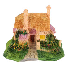 Jardín de hadas en miniatura para estanque de jardín o patio, decoración de bonsái de jardín con mano de obra fina y material de resina no