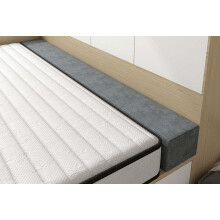 Memory Foam Bed Bridge Pillow King Size Double Single Bed Gap Filler Headboard Mattress Connector with Soft Safety Protection Washable and Comfortable