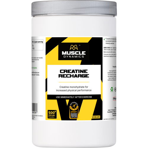 Muscle Dynamics Creatine Monohydrate Powder 500g