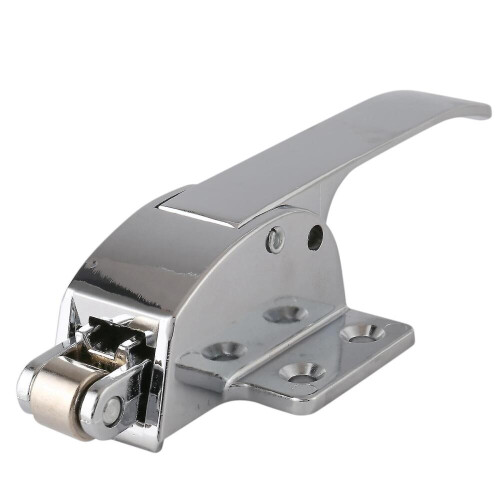 Stainless Steel Spring Loaded Walk In Freezer Cooler Door Handle Latch
