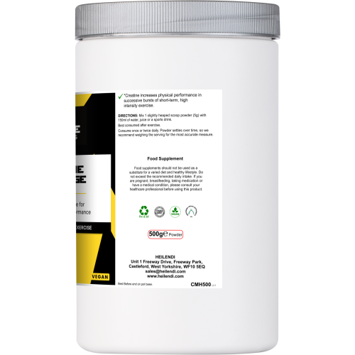 Muscle Dynamics Creatine Monohydrate Powder 500g 2
