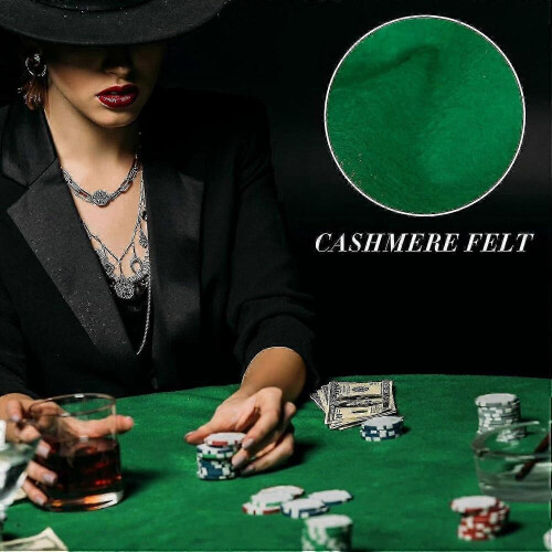 Nappe élastique pour table de poker/bridge de 36 à 48 pouces - Accessoires de jeu 2