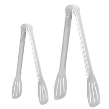 Clește de bucătărie profesional, clește de servire din oțel inoxidabil cu aderență îmbunătățită și finisaj lustruit elegant, design