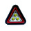 2025 New Portable LED Warning Triangle, Portable LED Work Light, USB Rechargeable, 4 Modes Triangle Spotlight 1