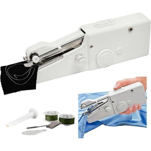 Handheld Sewing Machine compatible with Adults - Easy to Use, Practical and Easy to Store(Grey)(1pcs) 2
