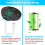 Digitales Aquariumthermometer – Präziser Temperatursensor – Klebemessgerät für Aquarien 3