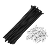 14G 104 mm Spoke Length Bicycle Wheel Set With 14G 12 Mm Nipples