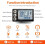 24V 36V 48V 60V Waterproof LCD Display S866 Controller Panel Dashboard Electric Bike Display for El 3