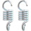 2 Pieces Spring Hammock Spring, Hanging Chair Spring Hammock, Rocking Chair Spring(silver) 1