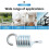2 Pieces Spring Hammock Spring, Hanging Chair Spring Hammock, Rocking Chair Spring(silver) 4