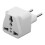 Universal Adapter, United Kingdom, Usa, Caribbean, Type C Plug, White 4
