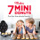Electric Donut Maker Automatic Heating Egg Cake Bread Baking Machine 700W Kitchen Breakfast Makes 7 4