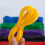 Stretch-Übungsband, gelb, ergonomisch, 2