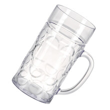 Large Capacity Dimpled Beer Mugs 1000ml, British Style Beer Glass, Dishwasher Safe, Dimpled Beer Cup, Beer Drinkware