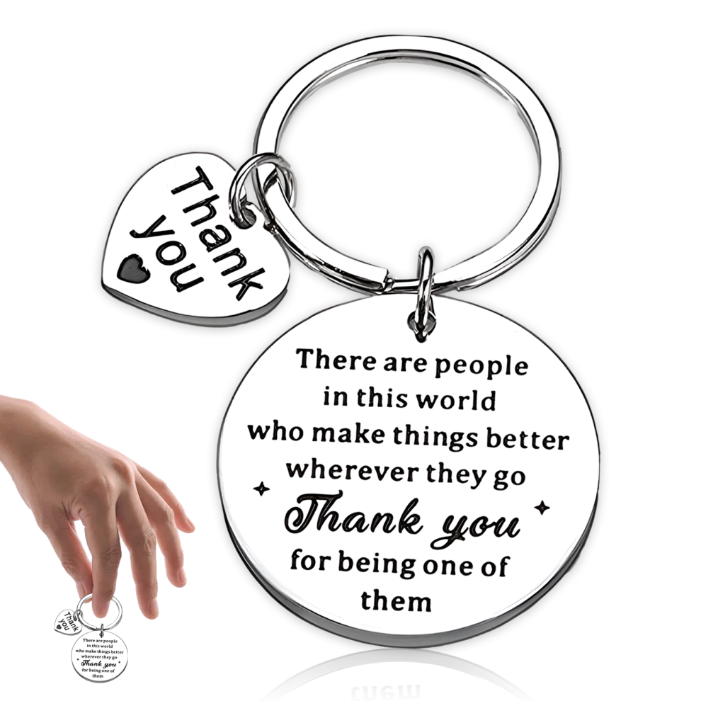 Meaningful Memento Gifts As Farewell Gift For Colleague, Thank You Keychain For Teacher Or Supervisor Retirement, Appreciation Gifts Ideas For Inspira 9454554029641