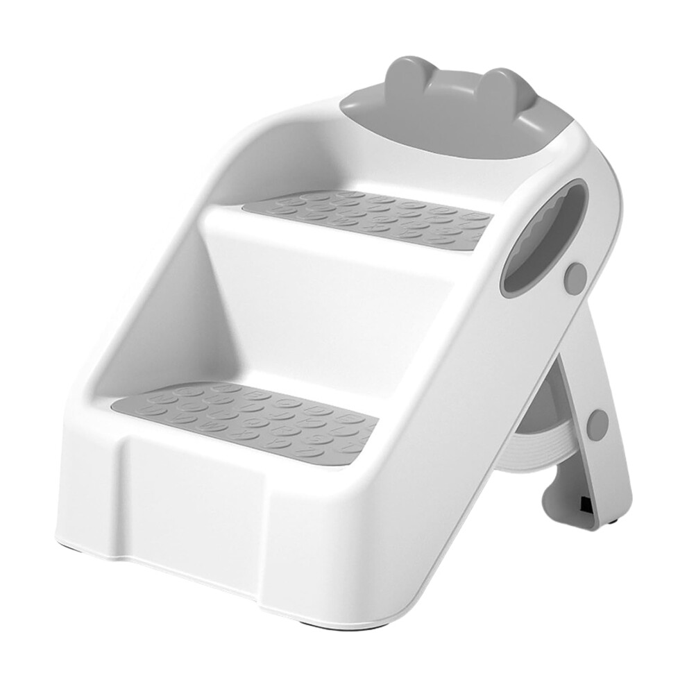 2 Step Stool For Bathroom And Toilet, Potty Training Kids, Toddler Stepping Stool, Baby Ladder Stool