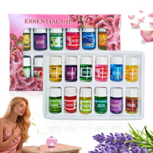 Essential Oils for Diffuser 12 Aromatherapy Scents for Home 3ml LongLasting Air Freshener