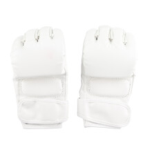 Halbfinger-Boxhandschuhe, Boxsack, offene
