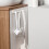 Extendable Design Wall Hook Rack, Adjustable Hooks Sliding Hook Rack No Drilling Sturdy Structure Versatile Use Heavy Duty Unique Layout 6