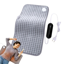 Heating Pad, Heating Pad  12 x 24 Inch Warm Heating Pad Wrap  9Level Adjustable Electric Lumbar Heating Pad, Wrapping Heating Pad for All Seasons