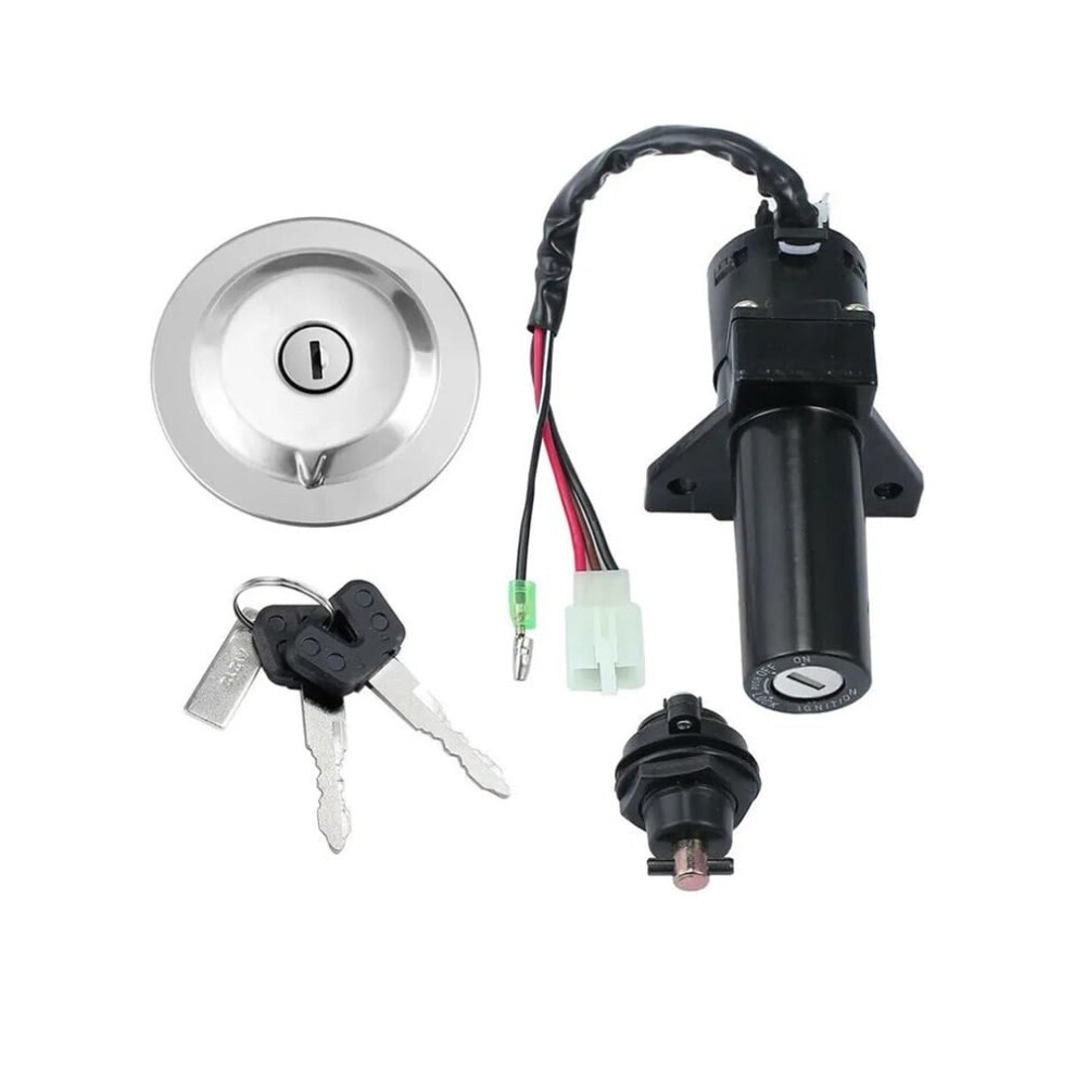 Motorcycle Ignition Switch Motorcycle Ignition Key Barrel Lock Fuel Gas Cap For Yamaha Ybr125 20052014 9001264521493