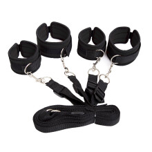 Sujeciones ajustables de nailon para parejas, material respetuoso con la piel que garantiza un juego seguro, perfectas tanto para principiantes como