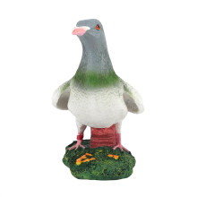 Arte de resina para interiores y exteriores, estatuas realistas de palomas hechas a mano con material natural y ecológico. Decoración de aves