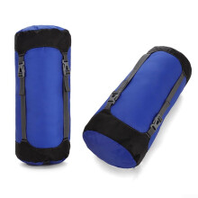 Compression Sack for Sleeping Bag 8L35L Waterproof Storage Bag for Camping Hiking Travel Drawstring Closure Airtight Lid Black S