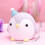 Μπλε ακουστικά Penguin Plush, πολυλειτουργικό βελούδινο παιχνίδι Penguin για διακόσμηση 7