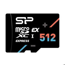 Silicon Power HYPERA memory card 512 GB MicroSDXC 3D TLC NAND Class 10 (SP512GBSTEI31V10)