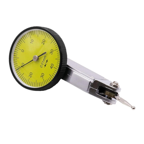 Indicator 04 mm Range, 0.01 mm Resolution, Dovetail Rails Mount, Metric Precision Test Indicator 1