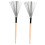 wooden handle drum brushes with durable wire tubes for percussion, cajon, drumming 1