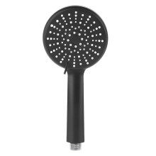 Pommeau de douche à main à cinq vitesses avec modes de jet réglables, technologie étanche et facile à nettoyer, sensation de douche luxueuse