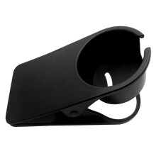 Porte-gobelet compact à pince, design peu encombrant pour tout bureau, fonctionnalités polyvalentes au-delà des attentes, fixation robuste pour