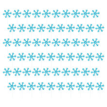 Indimenticabili decorazioni invernali a tema, decorazioni a forma di fiocco di neve per un'elegante festa a tema, ornamenti a forma di fiocco di neve